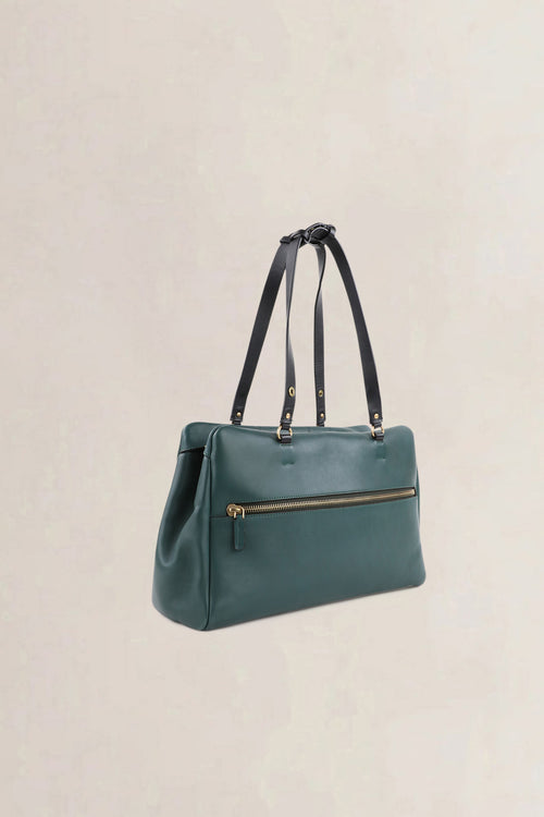 Marni Green Leather Shoulder Bag