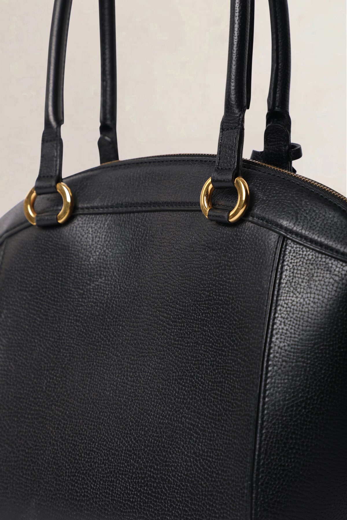 Delvaux Black Charme Shoulder Bag