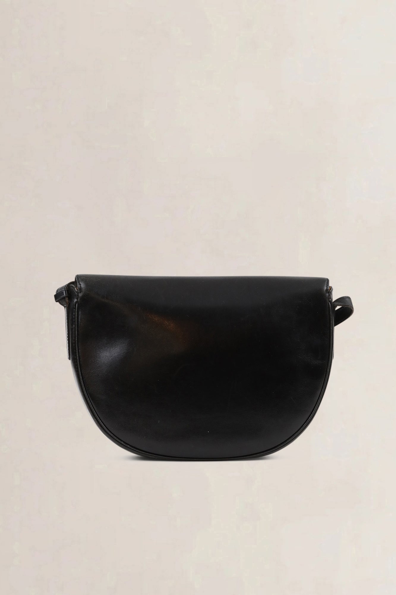 Delvaux Black Leather Crossbody Bag