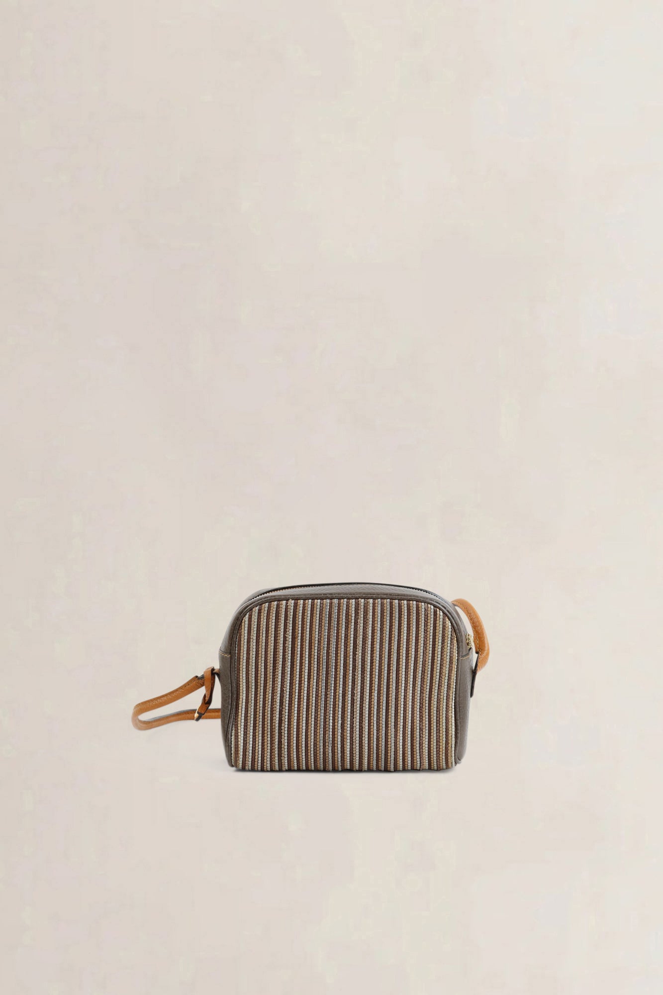 Delvaux Multicolore Toile De Cuir Crossbody Bag