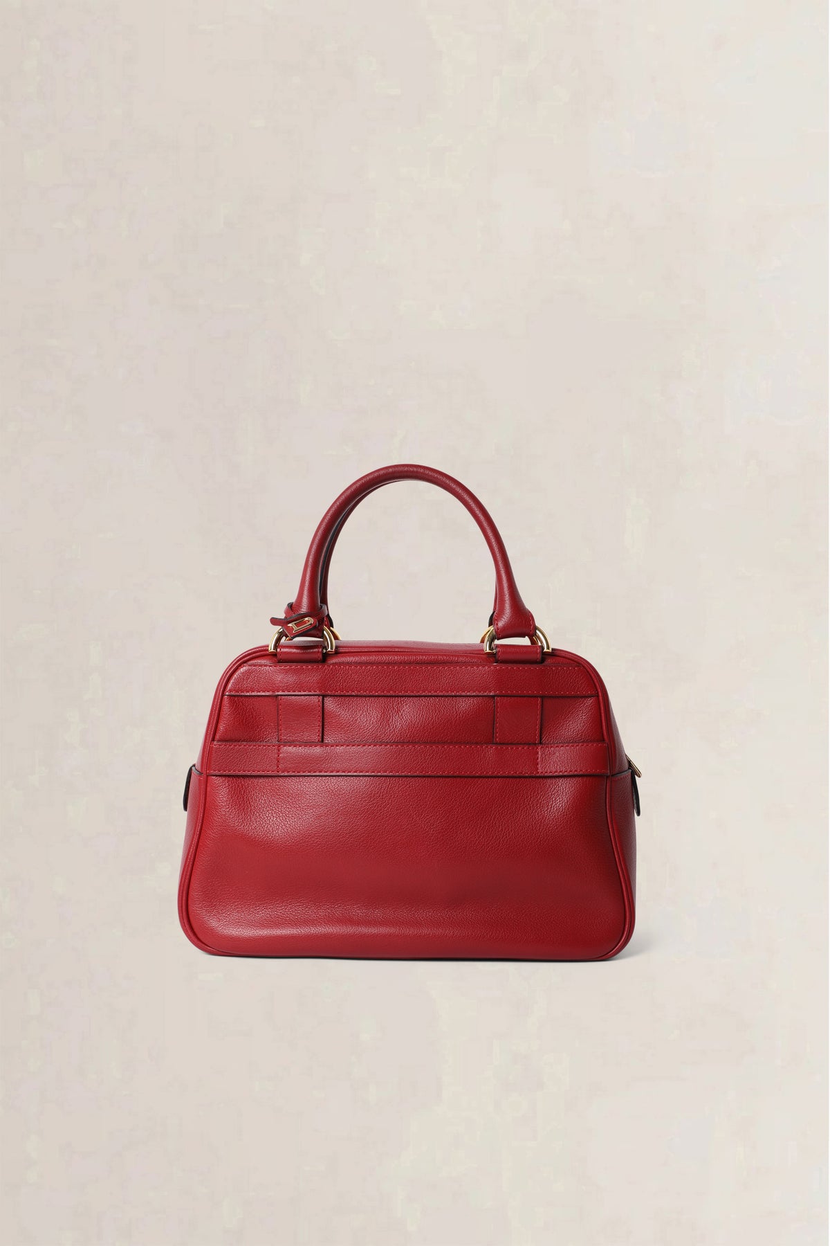 Delvaux Rosso Parole Top Handle Bag