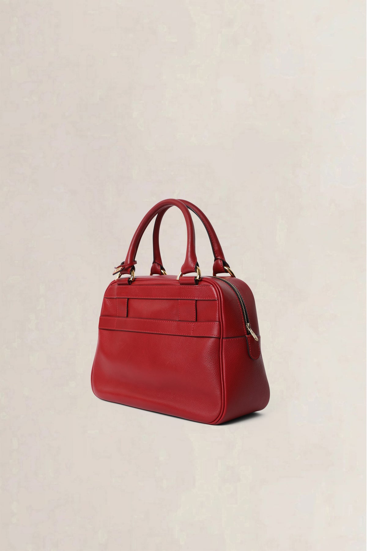 Delvaux Rosso Parole Top Handle Bag