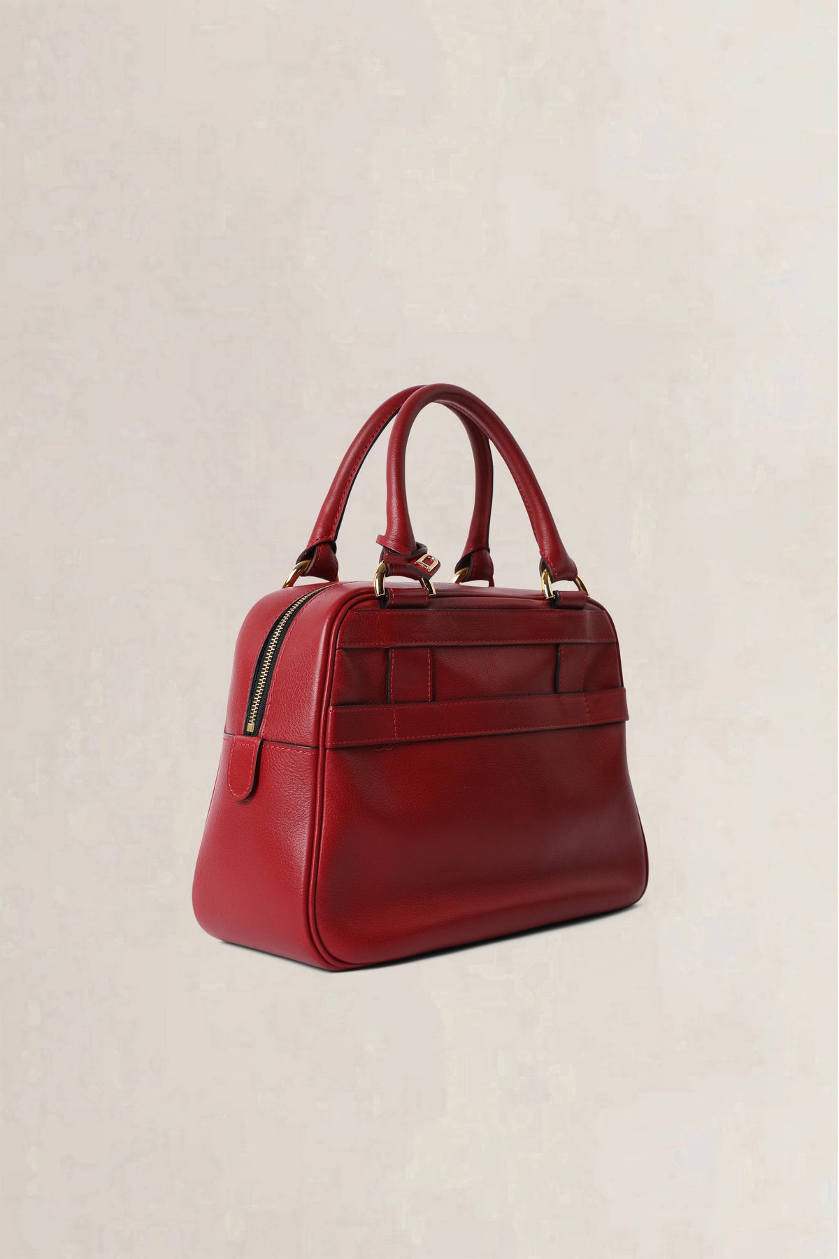 Delvaux Rosso Parole Top Handle Bag