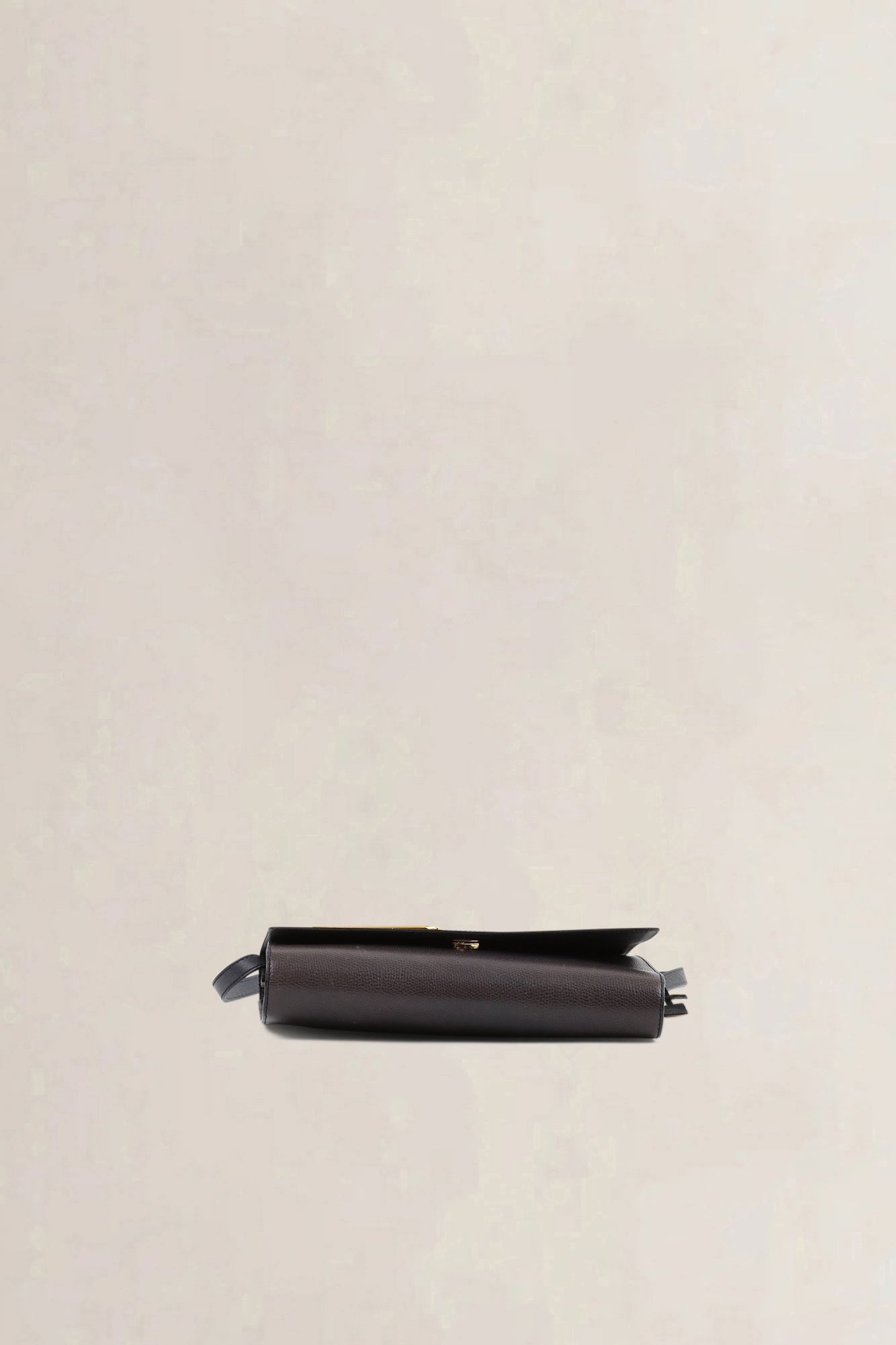 Delvaux Brown Leather  Diadème Crossbody Bag