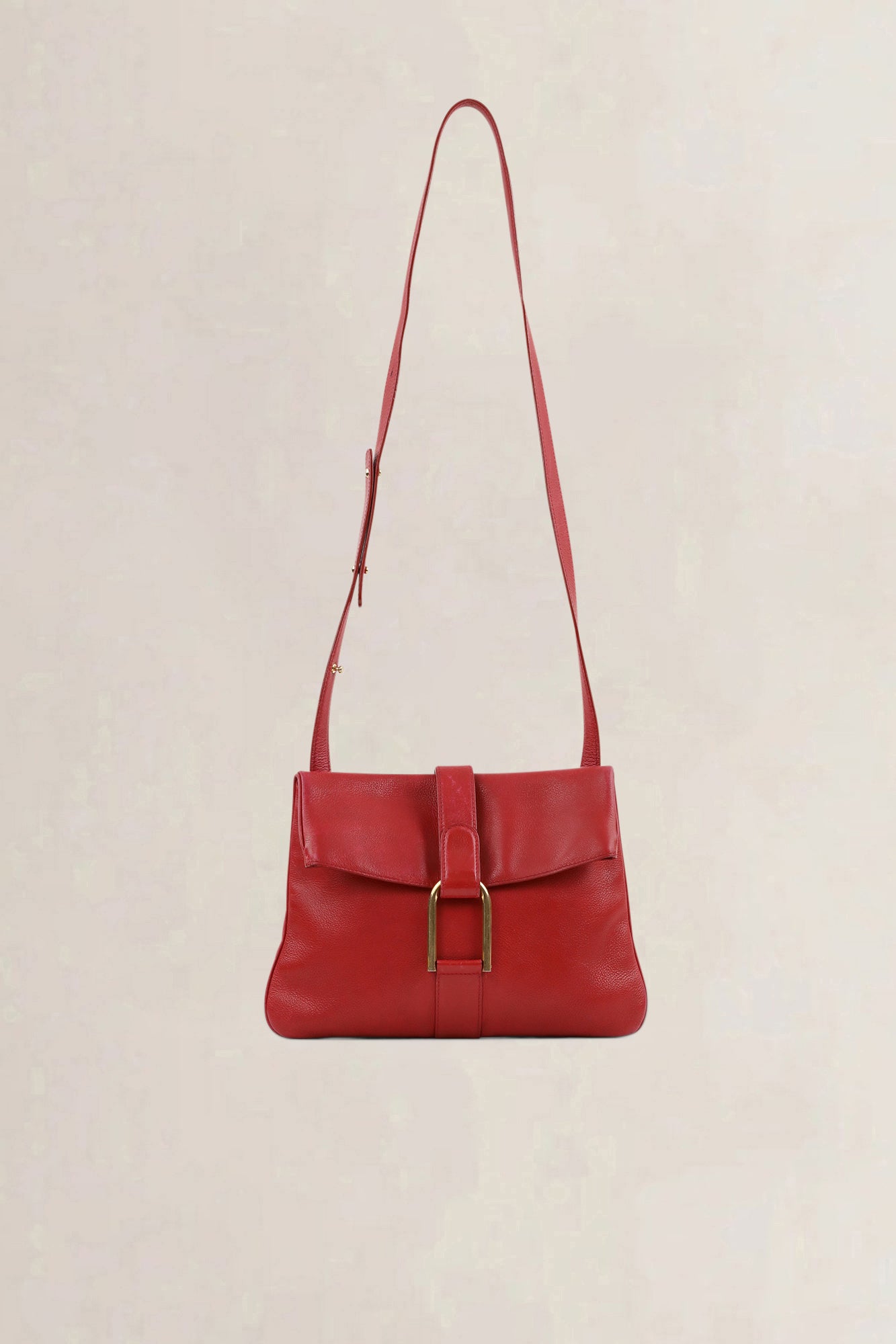 Delvaux Rosso Givry Crossbody Bag