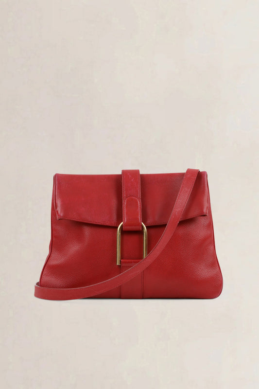 Delvaux Rosso Givry Crossbody Bag