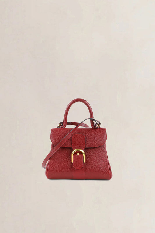 Delvaux Rosso Jumping Calf Brillant PM — vintage