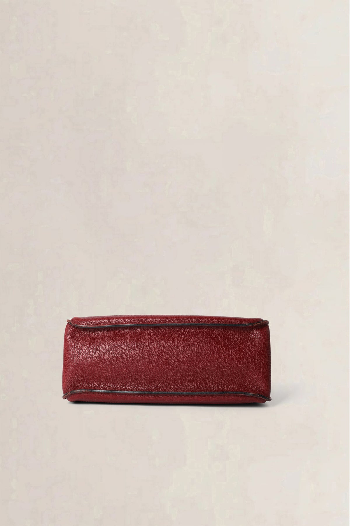 Delvaux Burgundy Bloody Mary Jumping Calf PM Crossbody Bag