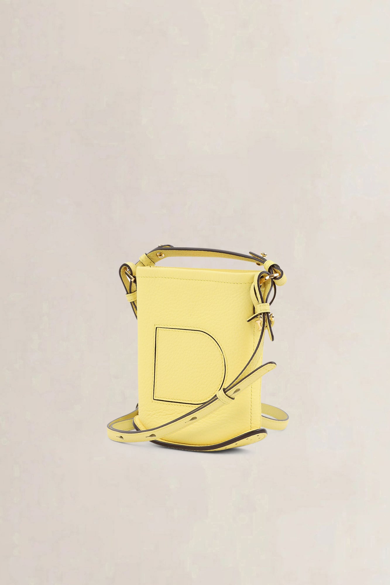 Delvaux Yellow Pin Toy Eclat Crossbody Bag
