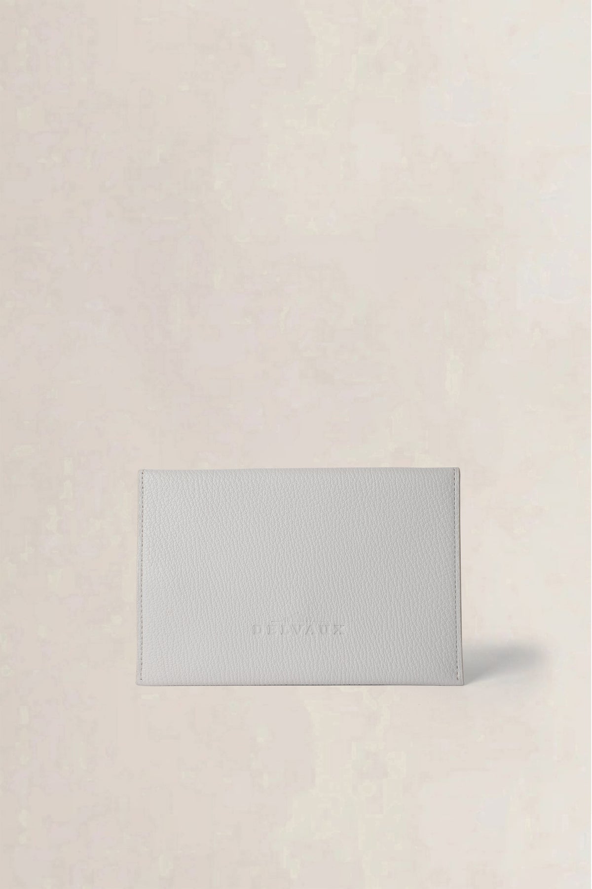 Delvaux White Envelope Card Holder