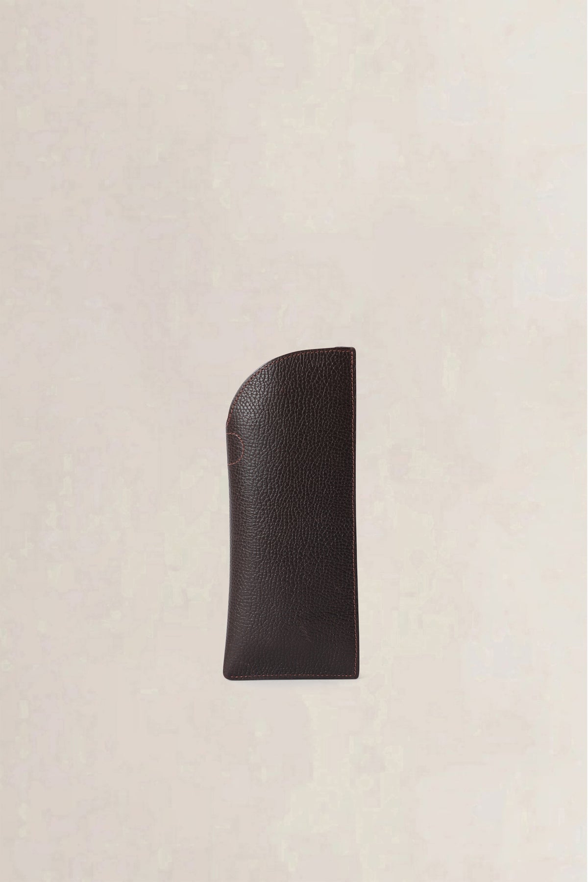 Delvaux Dark Brown Glasses Case