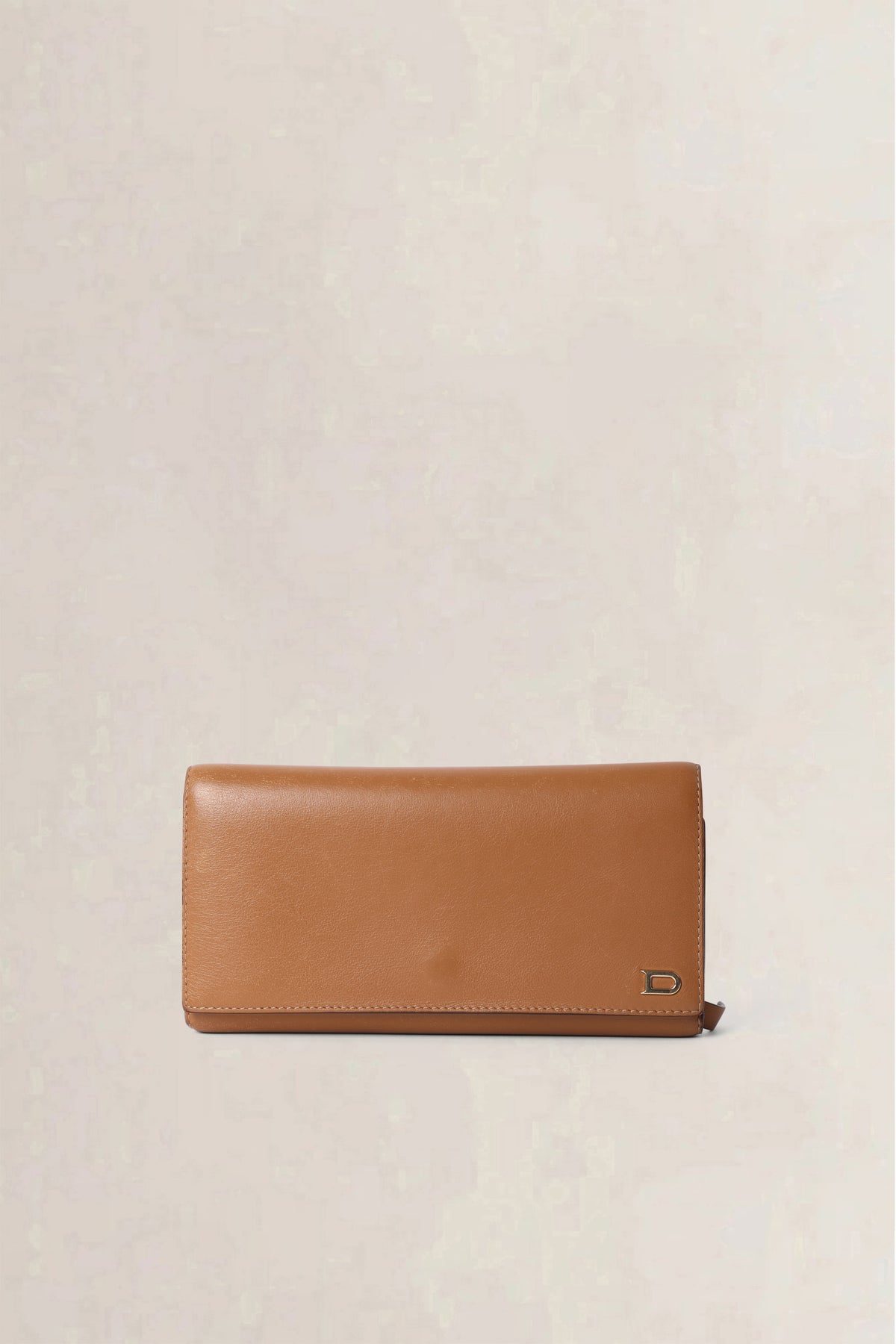 Delvaux Cognac Wallet