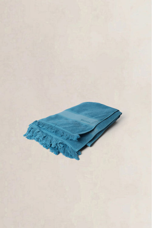 Hermès Turquoise Terry Beach Towel