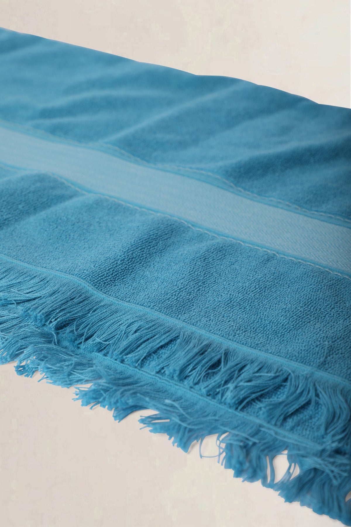 Hermès Turquoise Terry Beach Towel