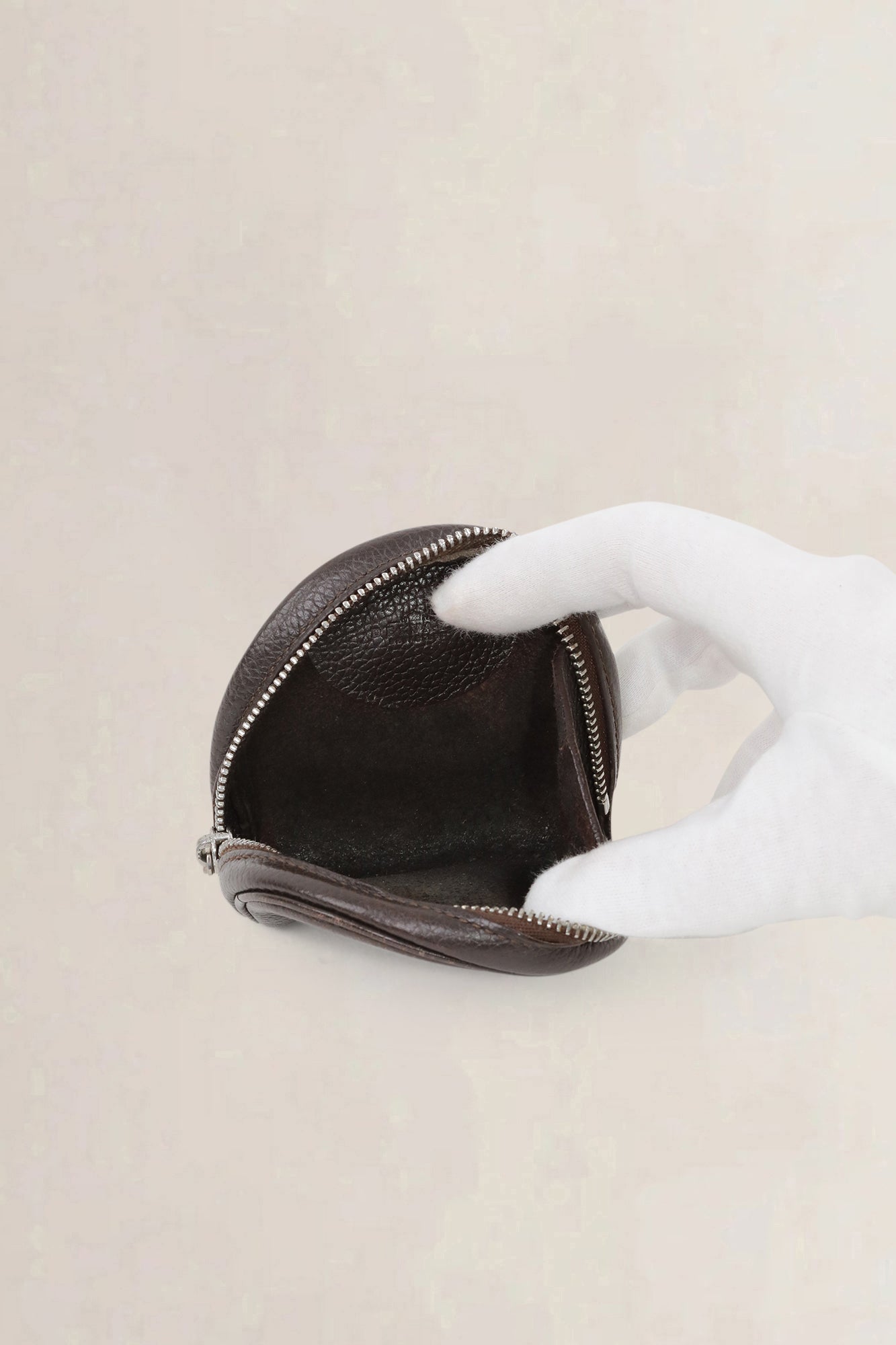 Delvaux Brown Coin Purse
