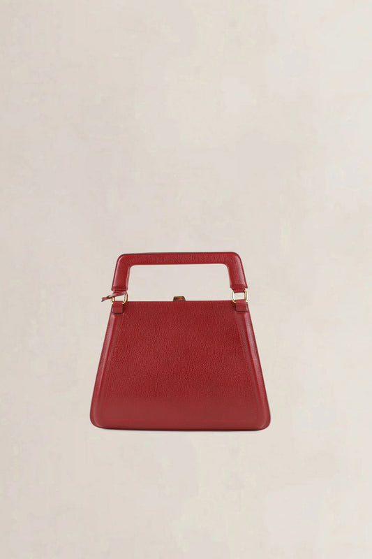 Delvaux Rosso Jumping Calf Bloody Mary PM — vintage