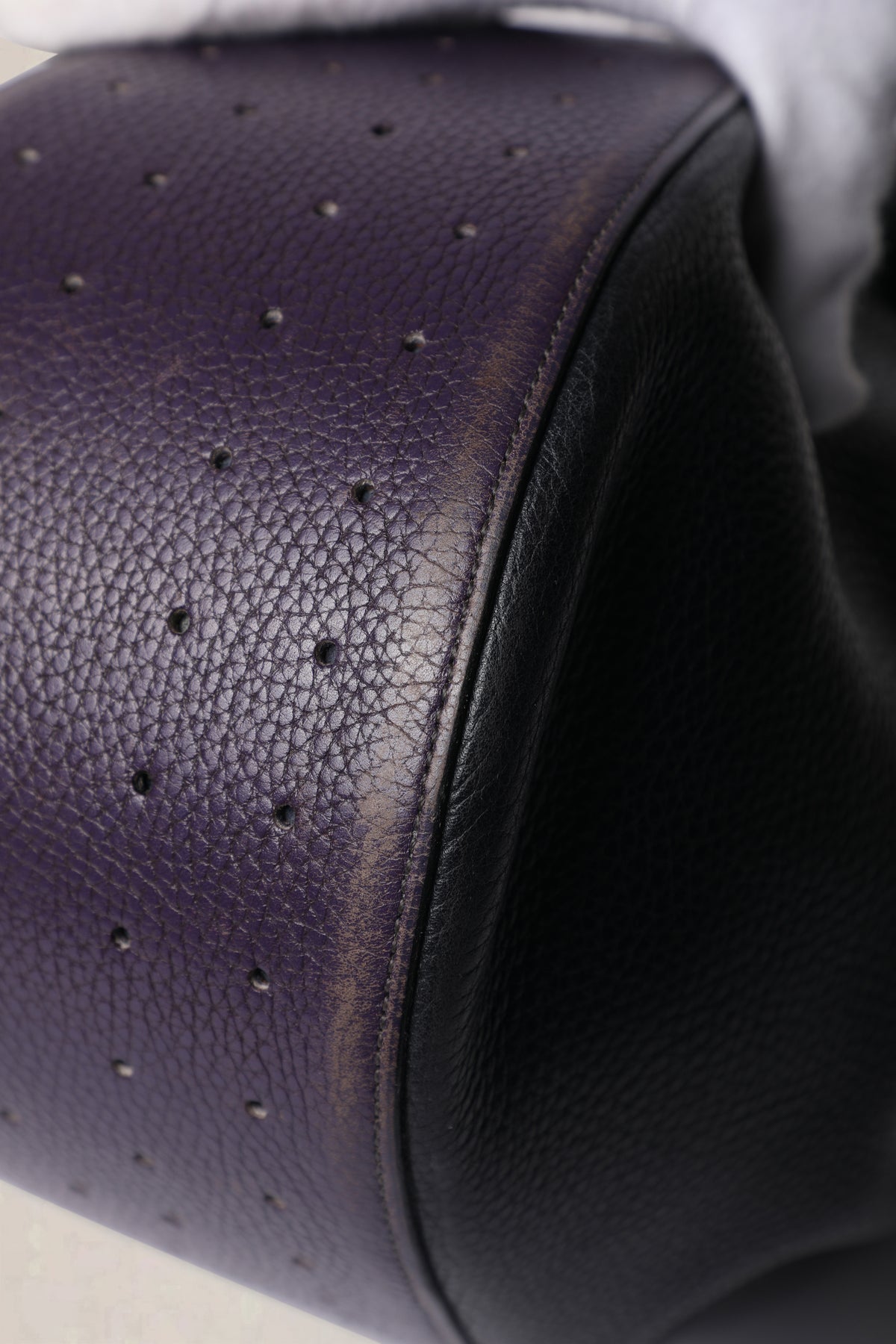 Delvaux Navy Tabarin MM Shoulder Bag