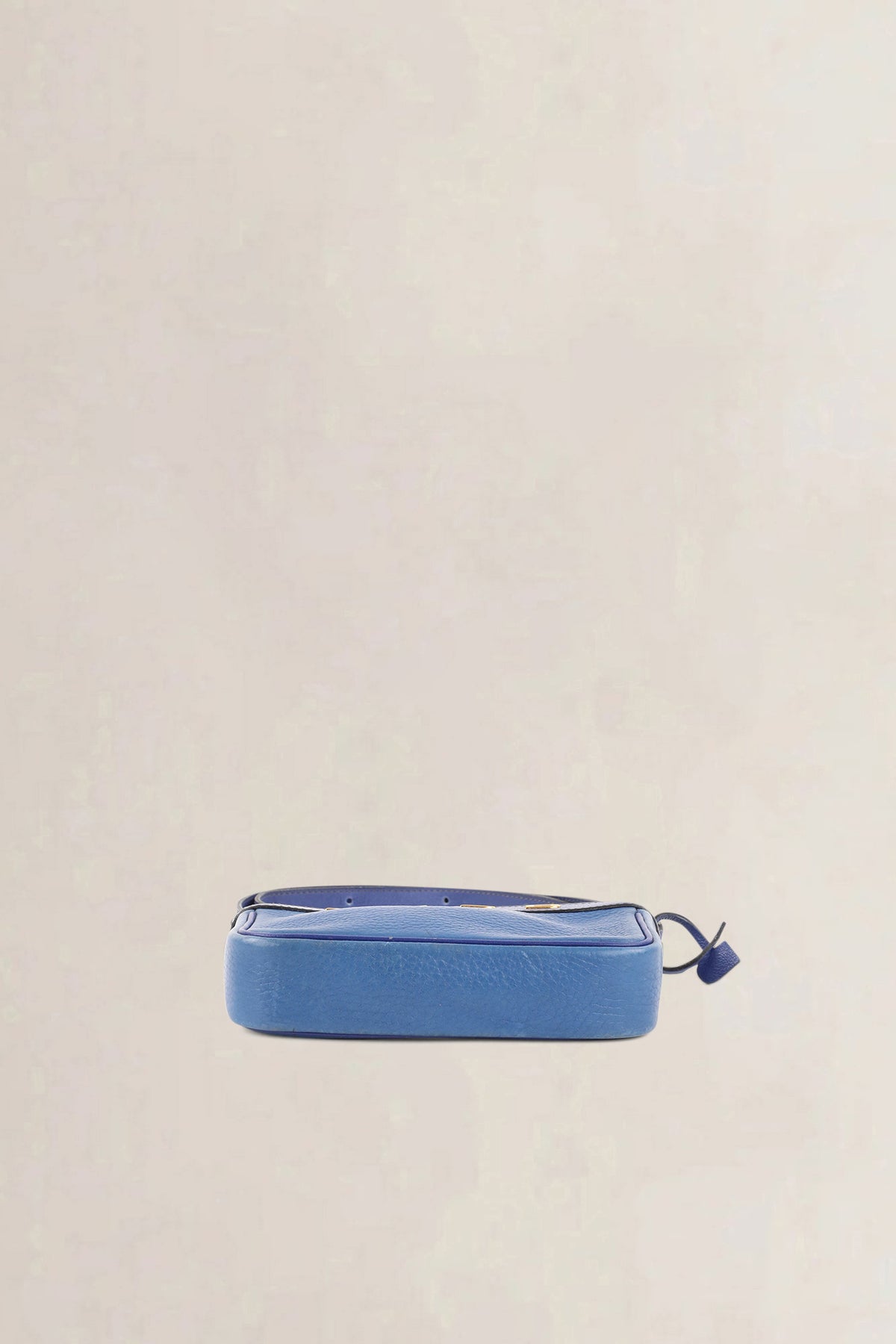 Delvaux Blue Two-Tone Fuiraire Mini Crossbody Bag