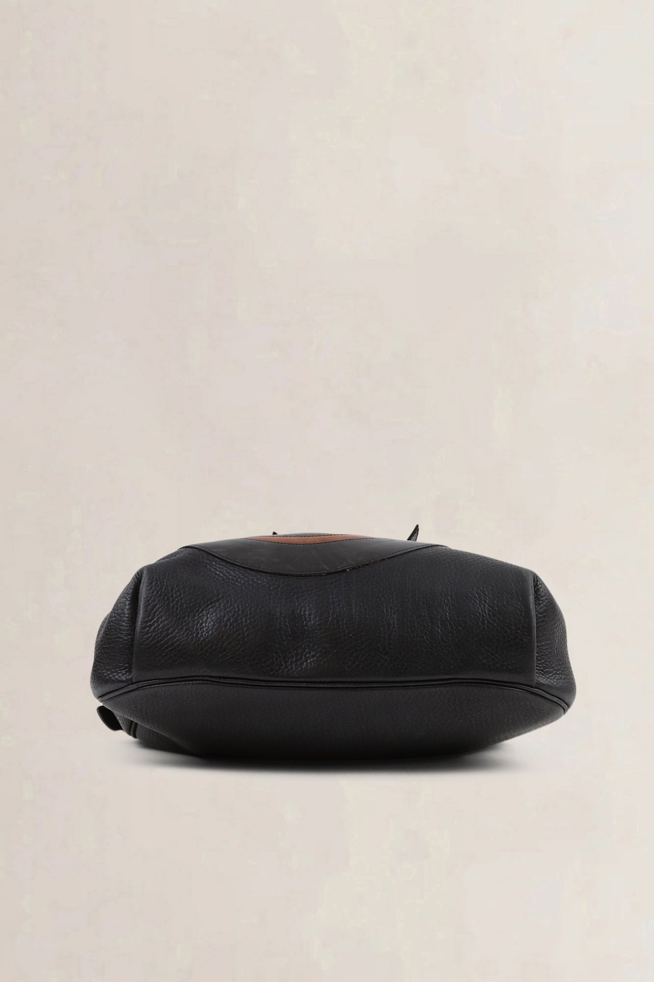 Delvaux Black/Brown Desert Crossbody Bag