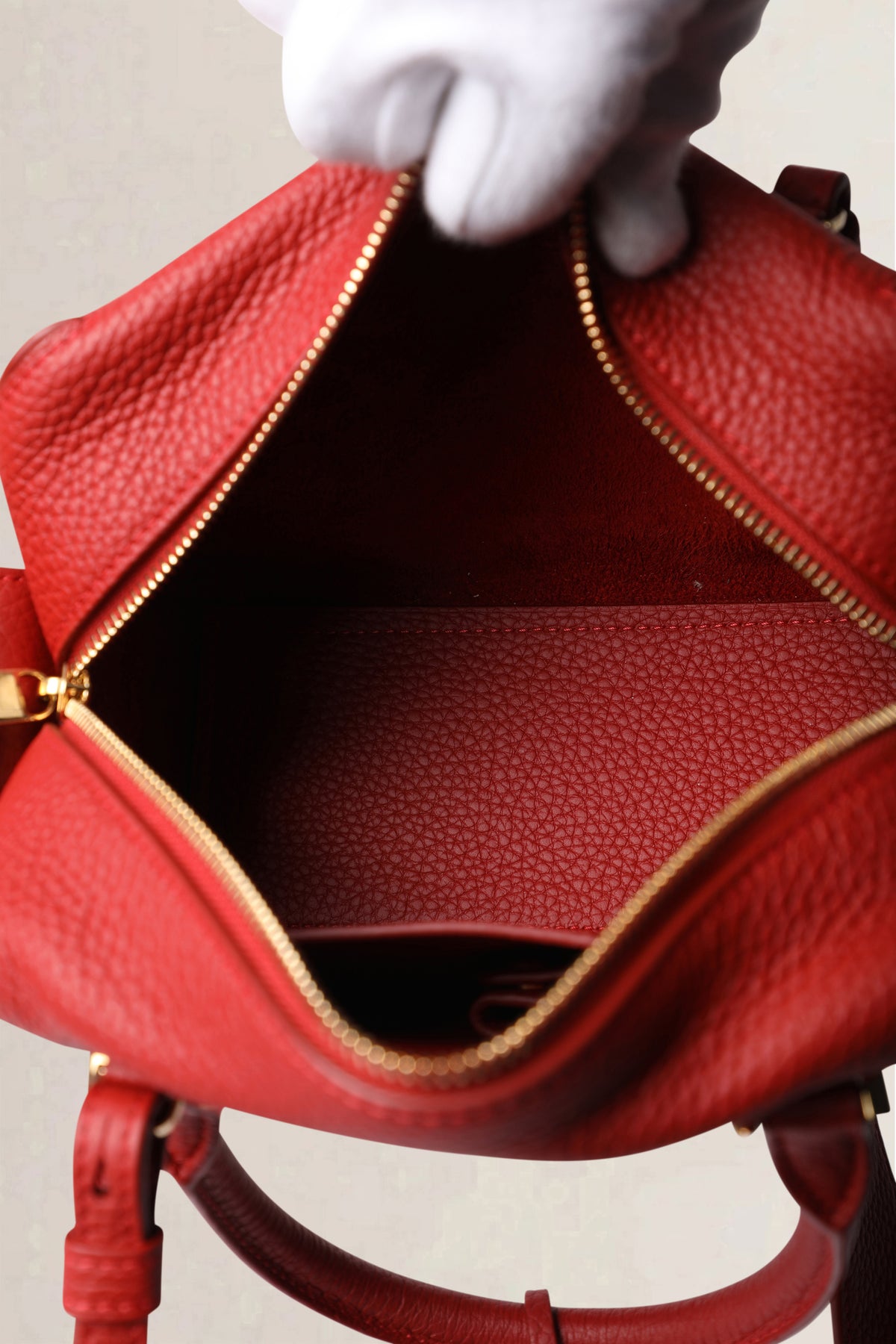 Delvaux Scarlet Cool Box Mini Taurillon Soft Crossbody Bag