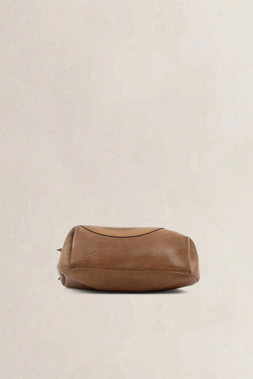 Delvaux Brown Desert Crossbody Bag