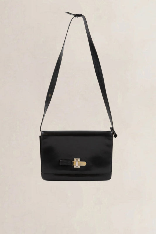 Delvaux Black Vintage Crossbody Bag