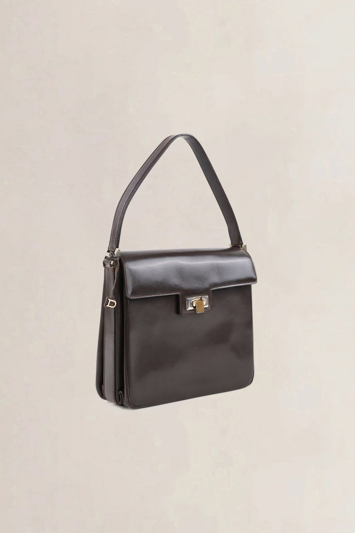 Delvaux Dark Brown — vintage