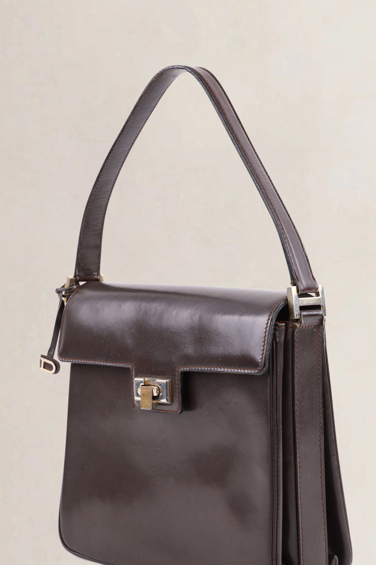 Delvaux Dark Brown — vintage