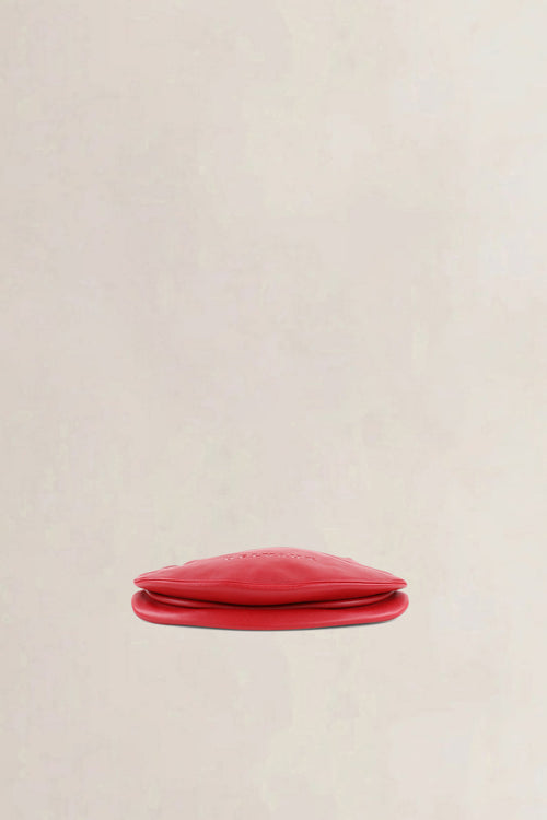 Delvaux Red Trotteur Rubis Crossbody Bag