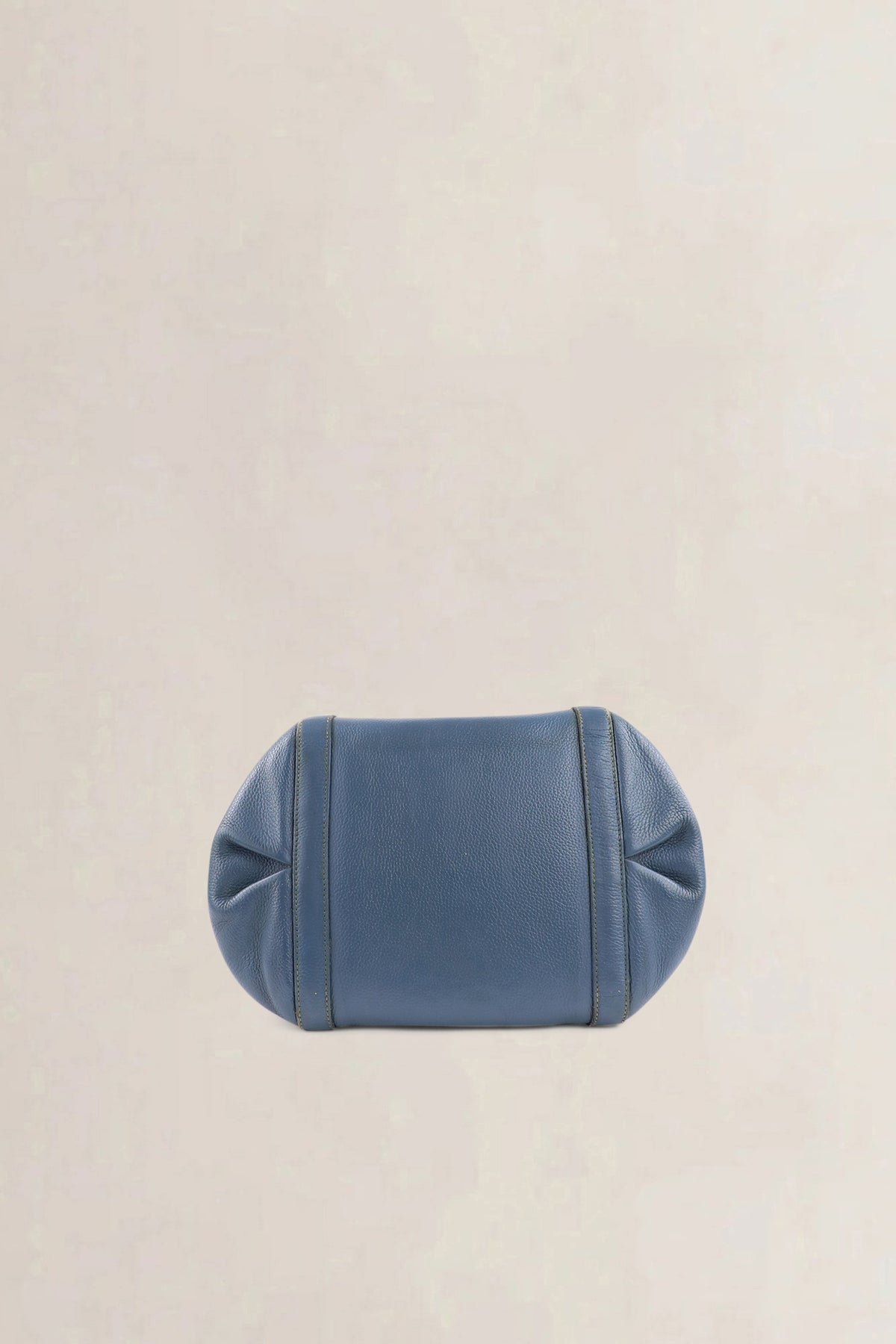 Delvaux Light Blue Punch D Shoulder Bag