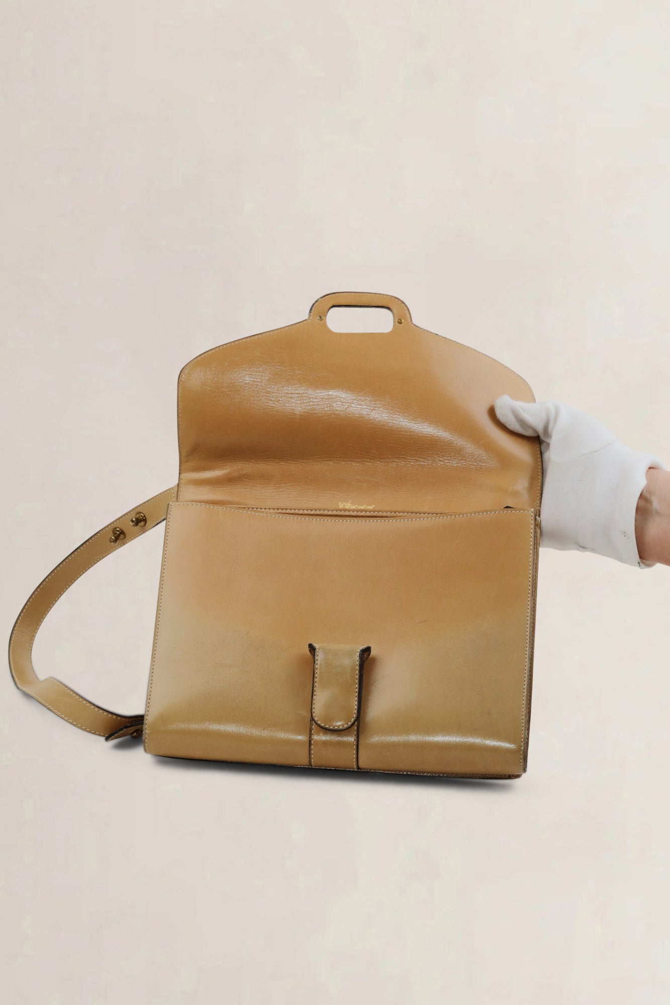 Delvaux Brown Crossbody Bag