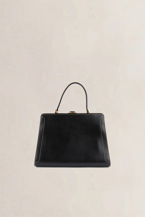 Delvaux Brown Classico Jumping Calf GM Shoulder Bag