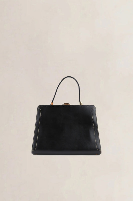 Delvaux Brown Classico Jumping Calf GM Shoulder Bag