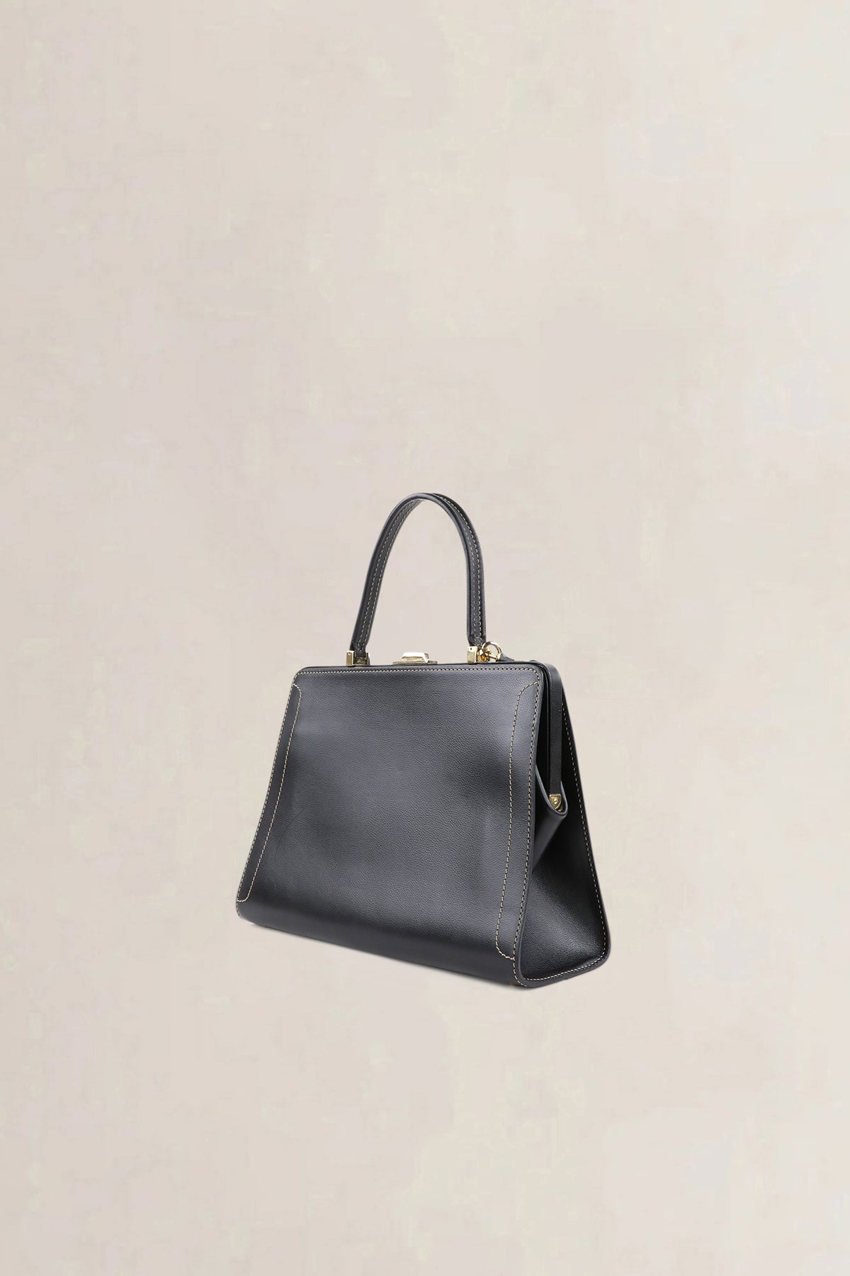 Delvaux Brown Classico Jumping Calf GM Shoulder Bag