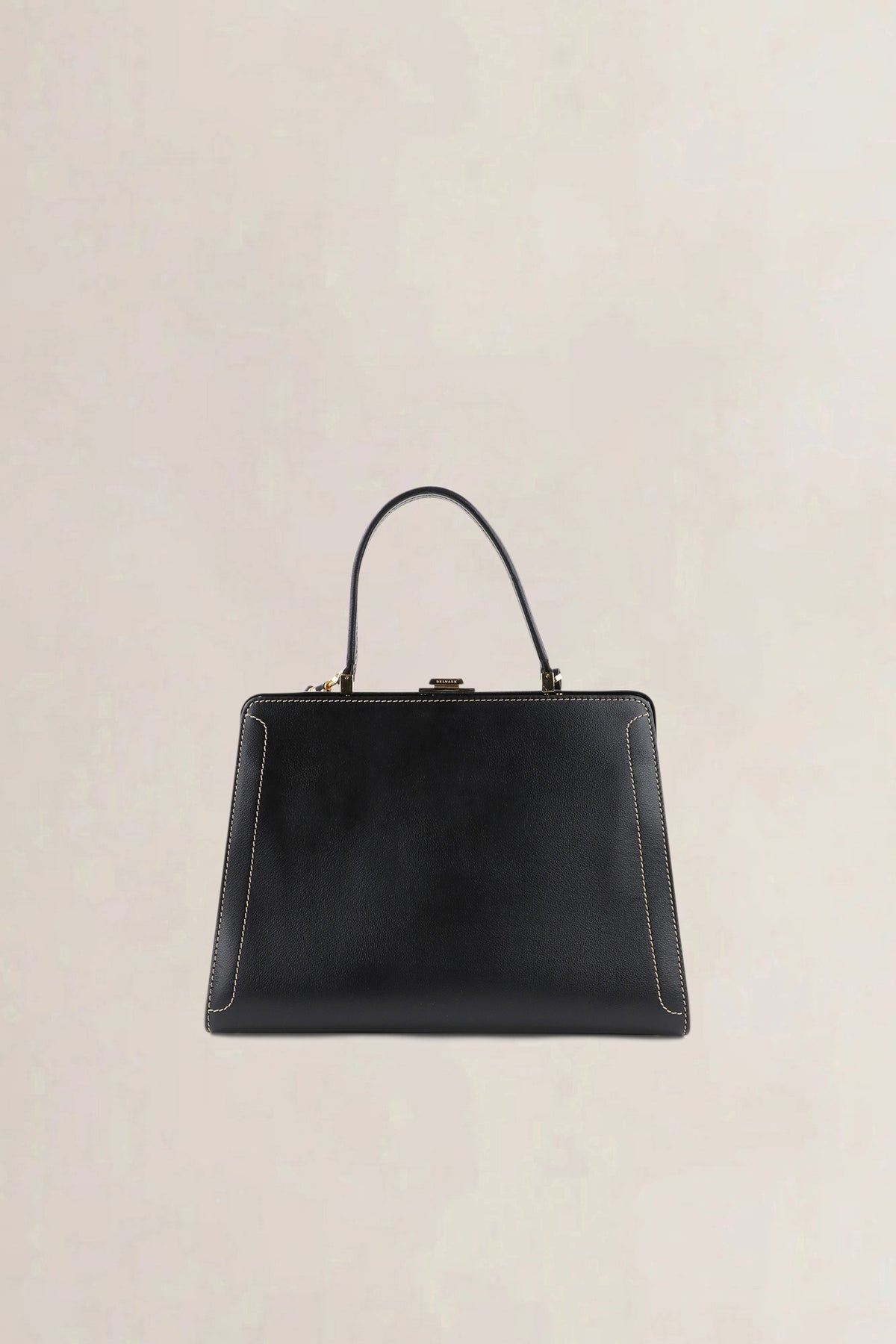 Delvaux Brown Classico Jumping Calf GM Shoulder Bag