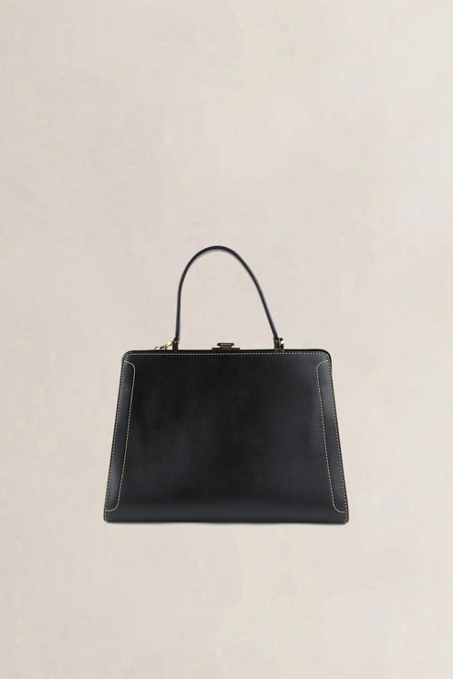 Delvaux Brown Classico Jumping Calf GM Shoulder Bag