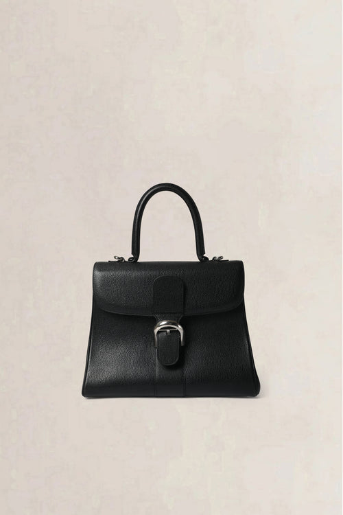 Delvaux Black Brillant MM Crossbody Bag