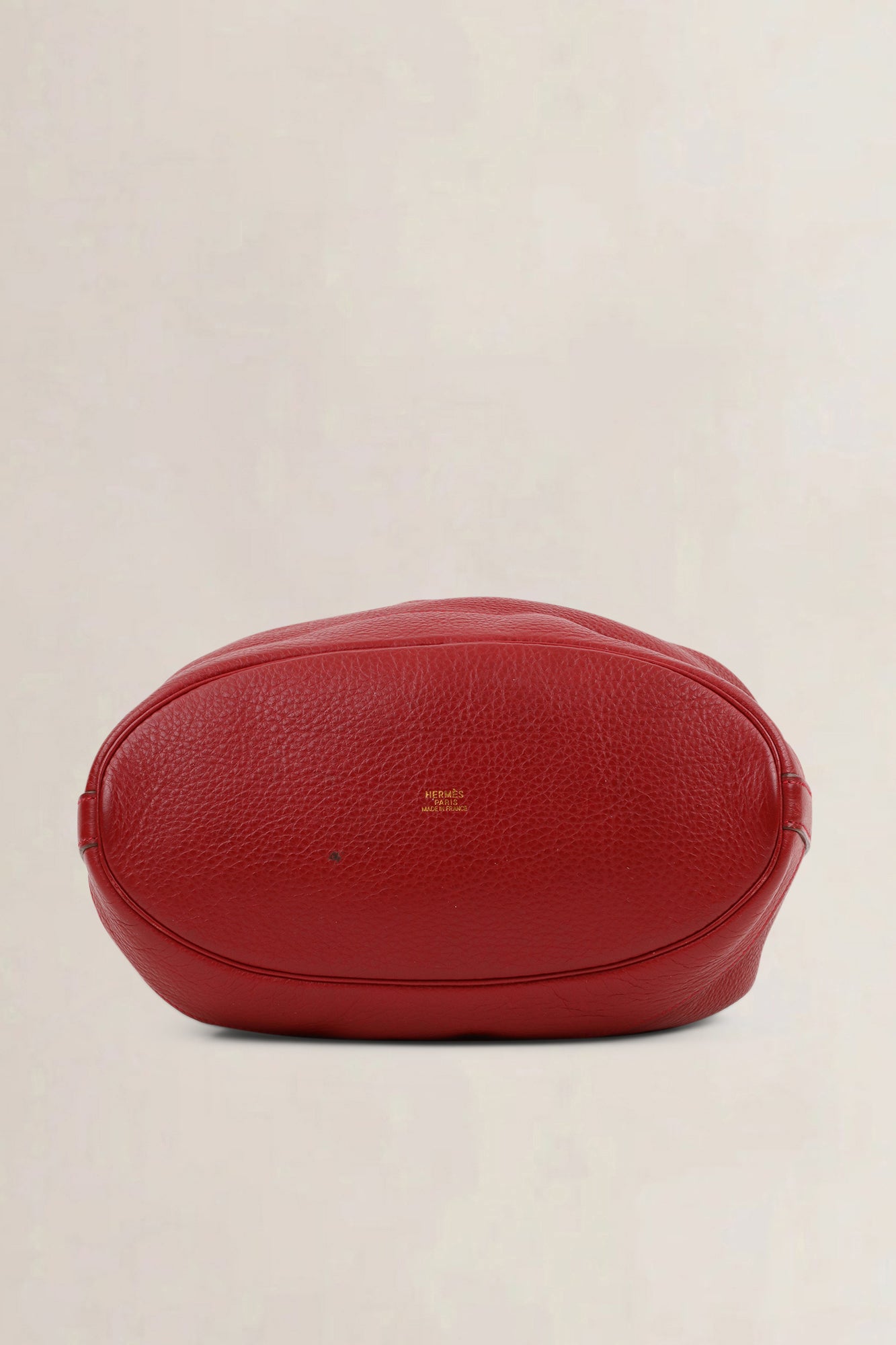 Hermès 1998 Red GM Bucket Bag