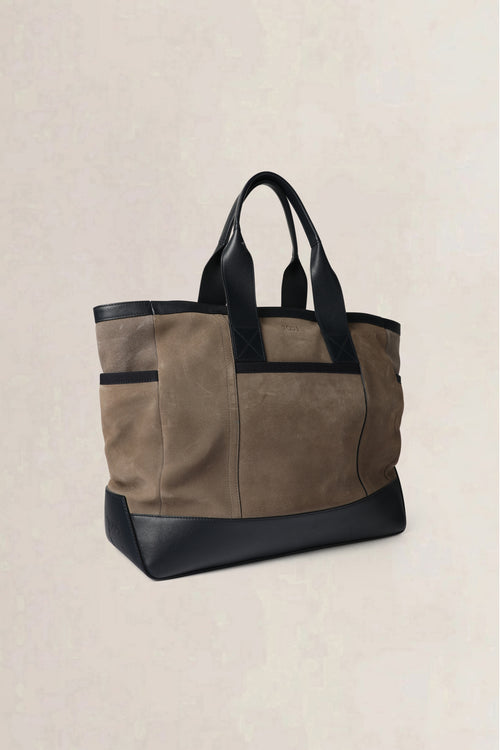 Tod’s Brown Suede Tote Bag