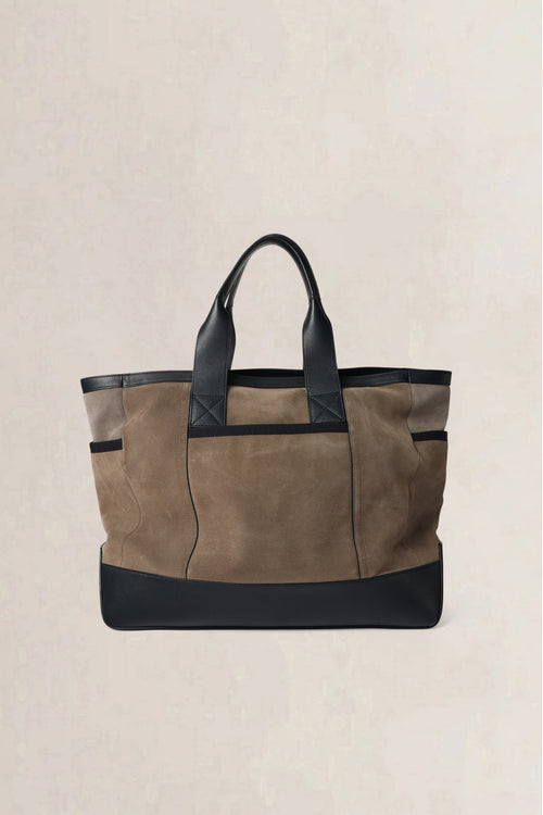 Tod’s Brown Suede Tote Bag