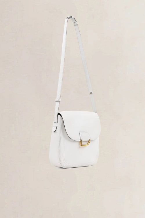 Delvaux White Diva Diligent Crossbody Bag