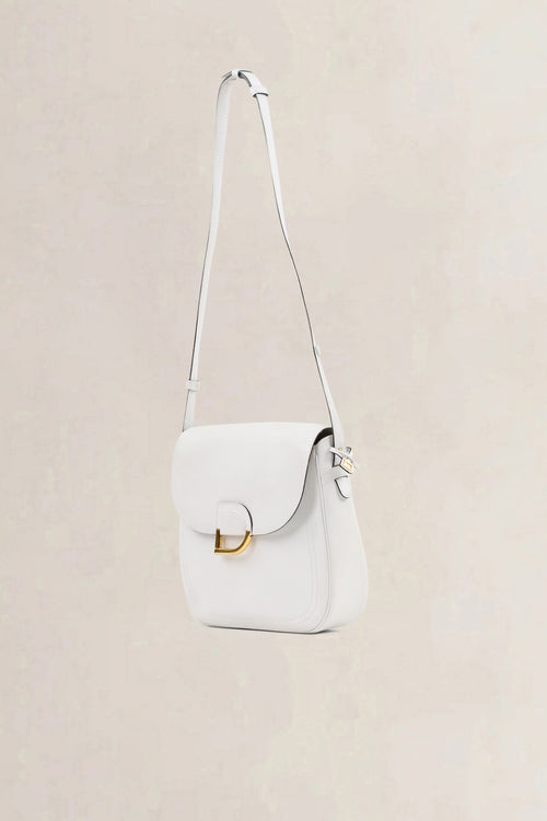 Delvaux White Diva Diligent Crossbody Bag