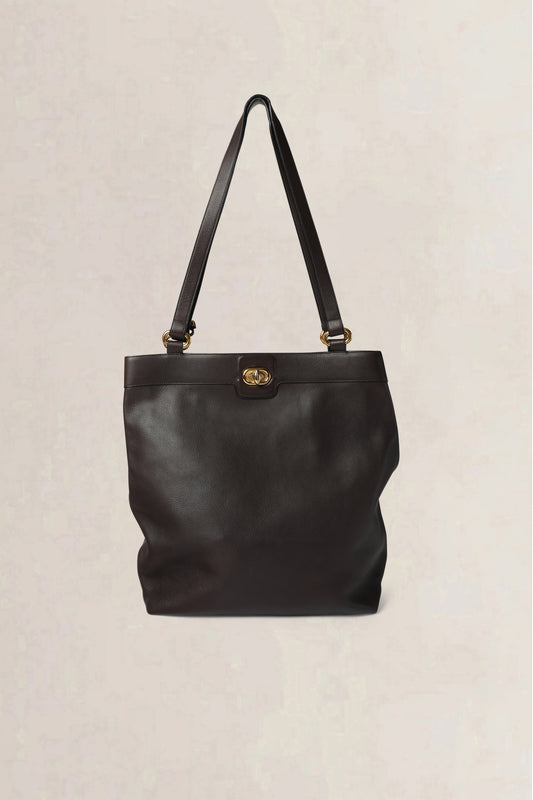 Delvaux Dark Brown — vintage