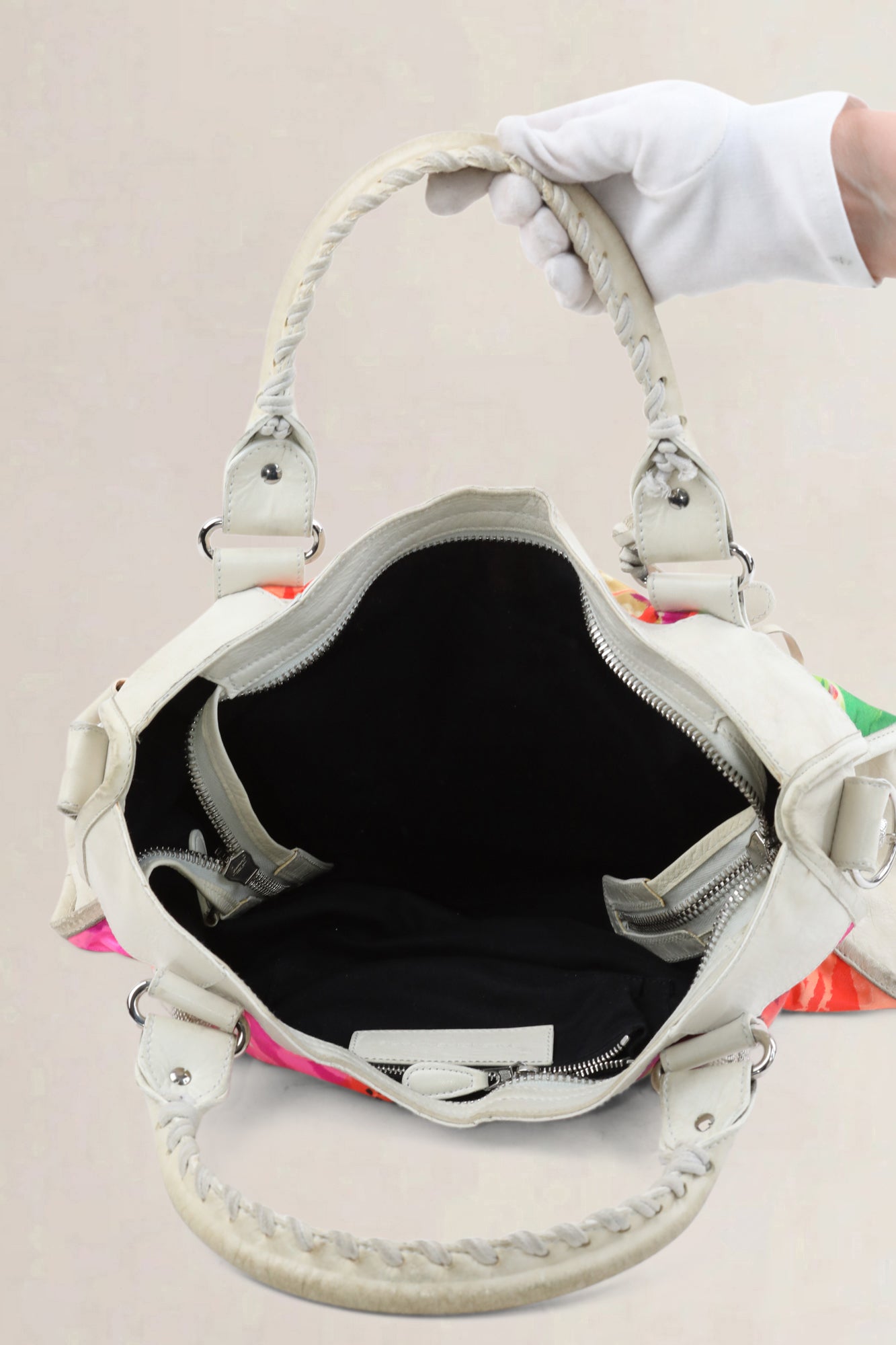 Balenciaga Floral Limited Edition City Bag