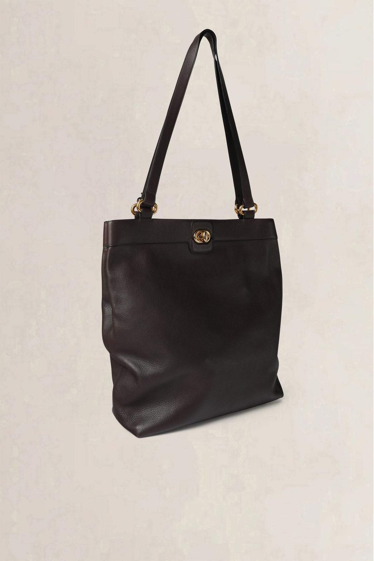 Delvaux Vintage Dark Brown Shoulder Bag