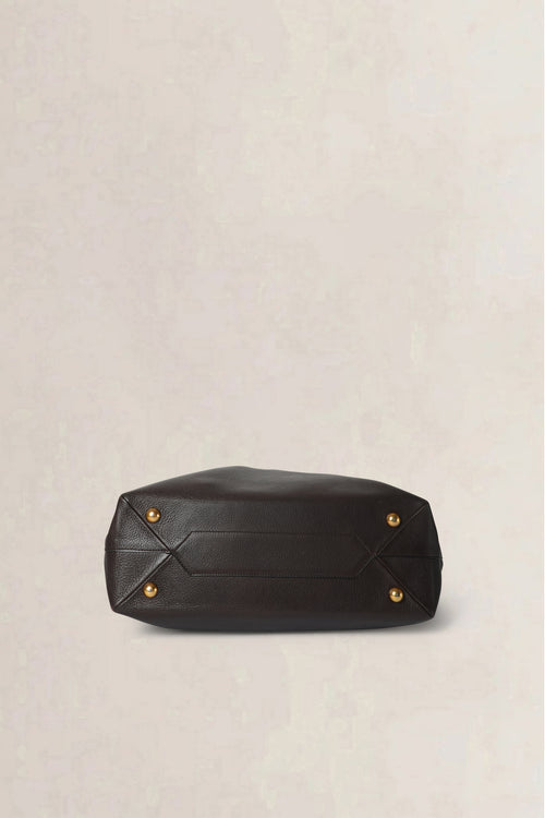 Delvaux Vintage Dark Brown Shoulder Bag
