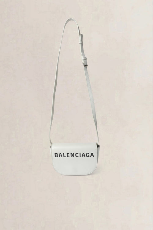 Balenciaga White Ville Day Bag XS Crossbody Bag