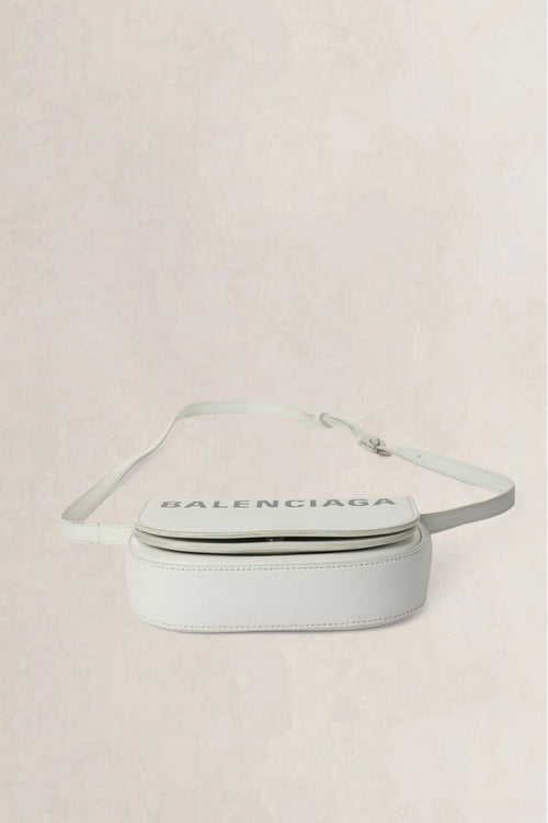 Balenciaga White Ville Day Bag XS Crossbody Bag