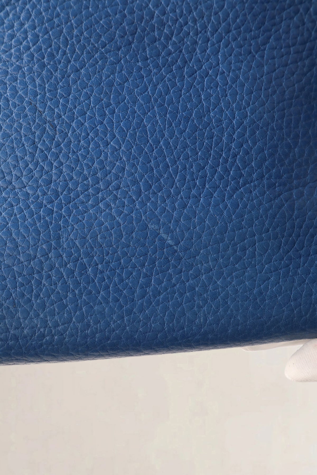 Delvaux Blue Two-Tone Fuiraire Mini Crossbody Bag