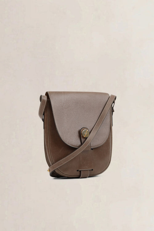 Delvaux Brown Leather Crossbody Bag